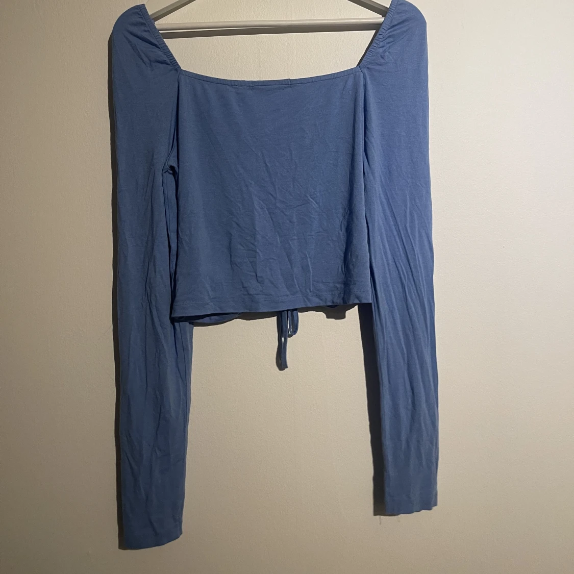 Blå långärmad  - 91