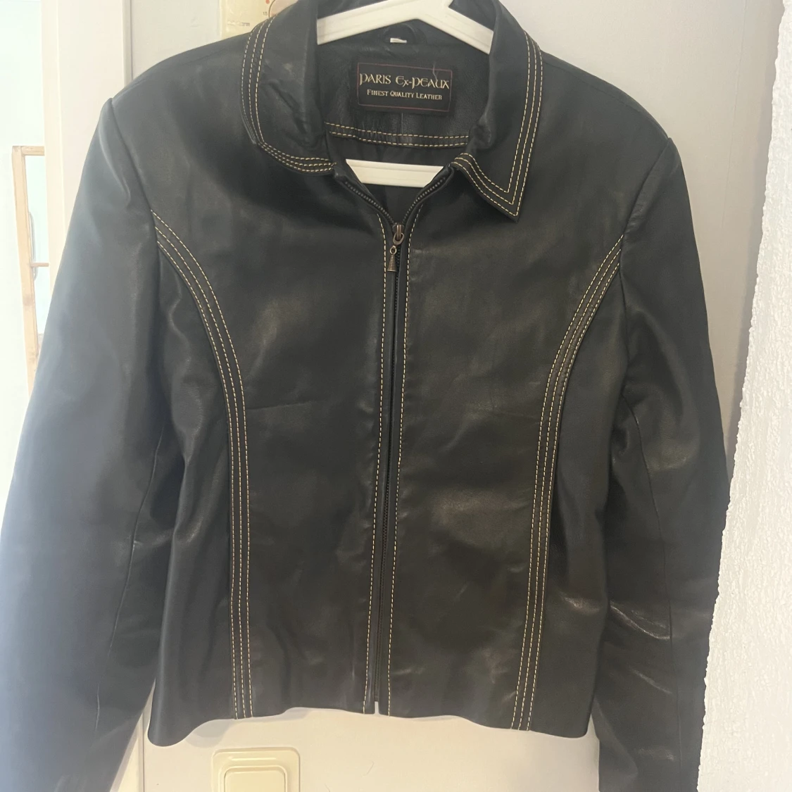 Läderjacka - 90