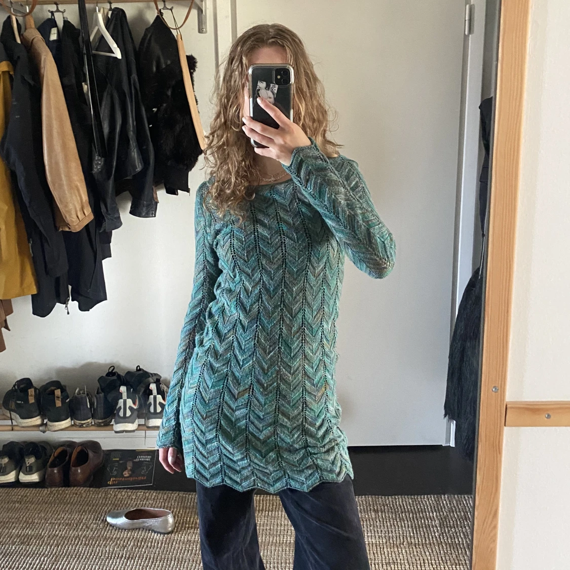 Grön klänning  - 90