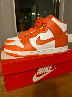 Nike Dunks Retro - Skorna är helt nya och aldrig använda. Säljes på grund av fel storlek . Storlek: 42.5  Pris: 1300.   Kan mötas upp i Stockholm eller skickas spårbart.