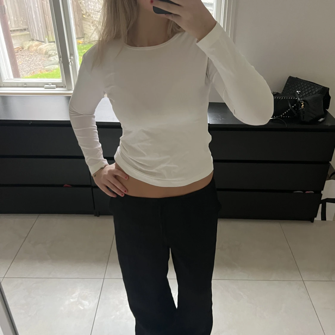 Långärmad tröja  - 90