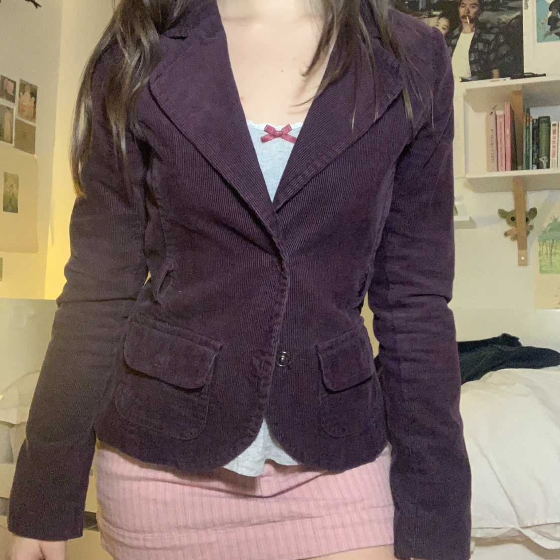 Lila Manchester jacka