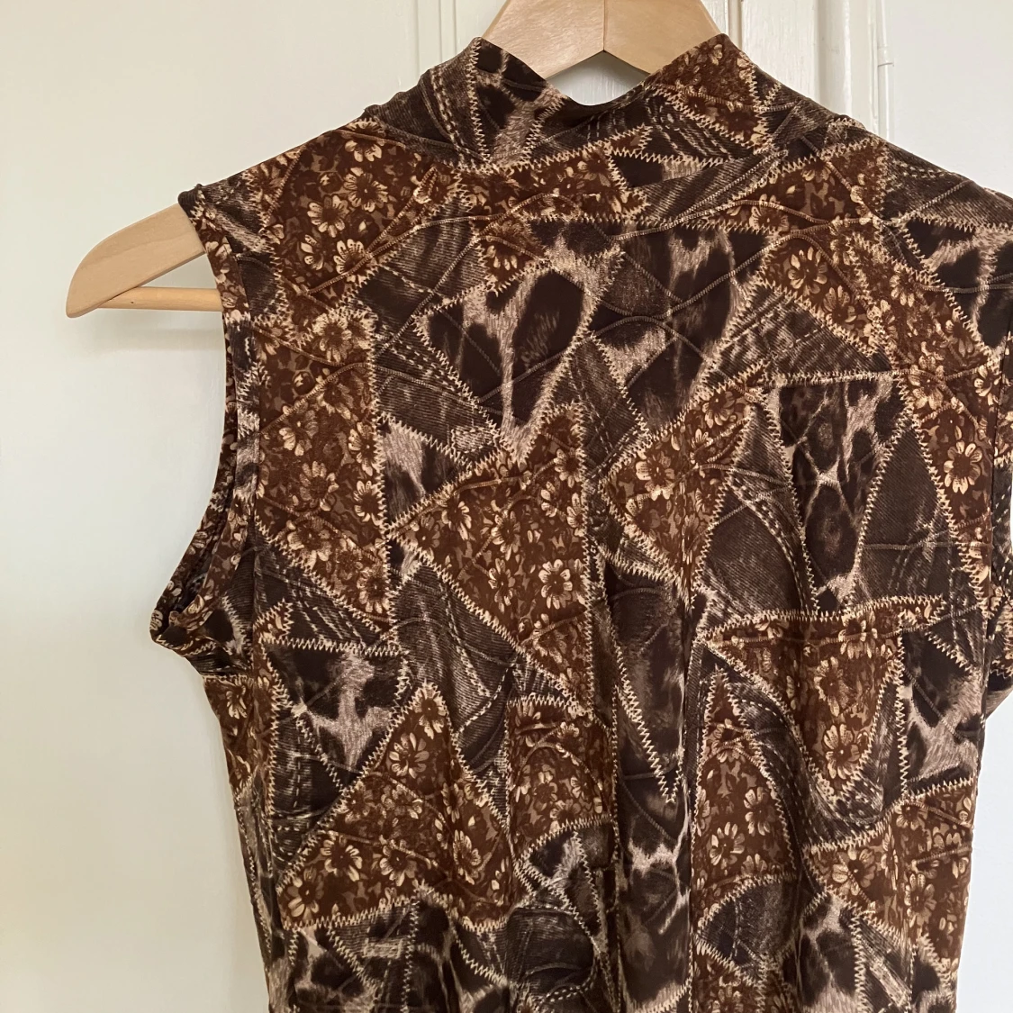 Linne med halvpolo  - 90