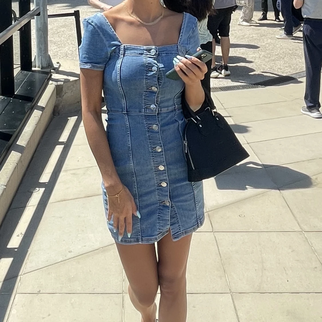 Perfekt jeansklänning