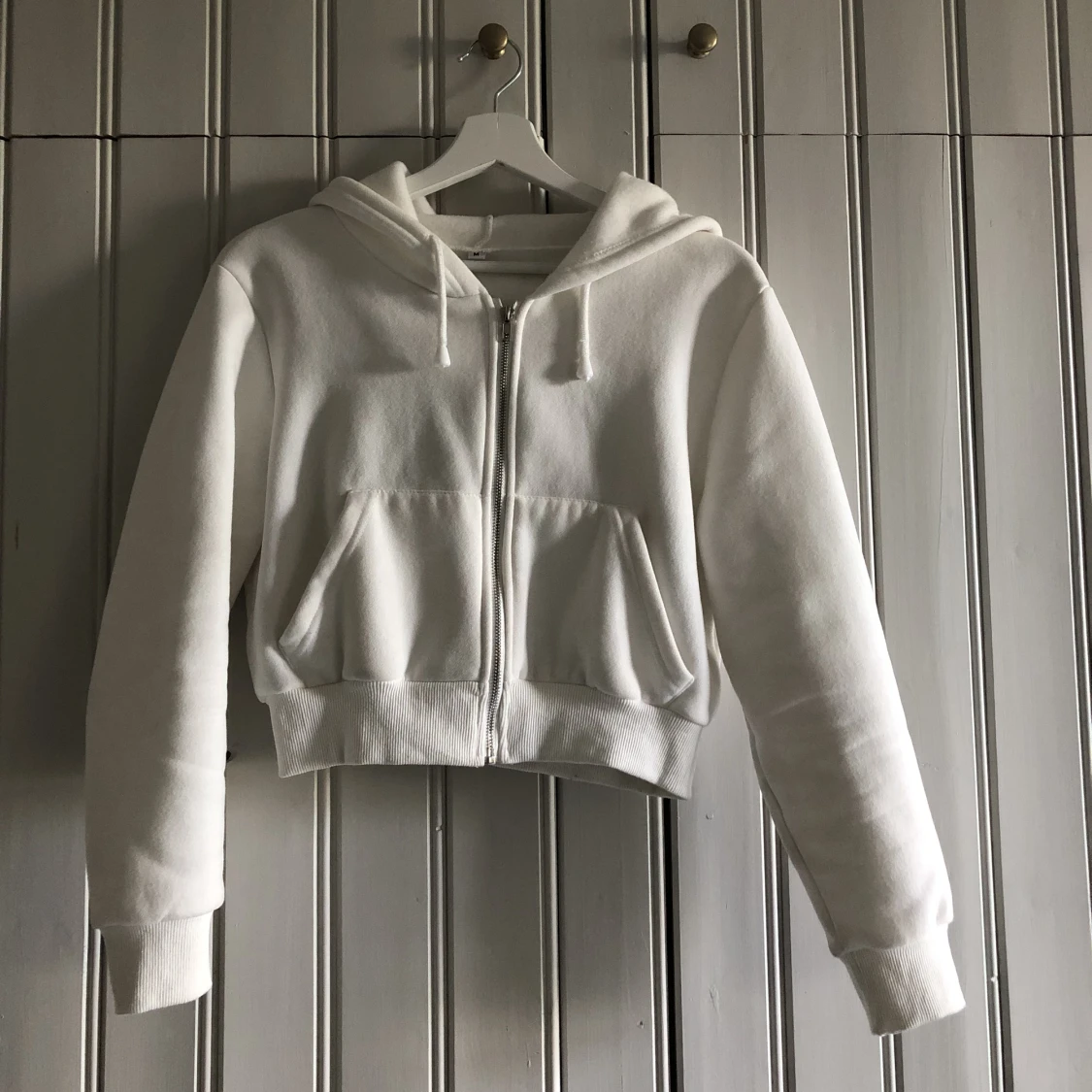 Croppad zip-hoodie - 90