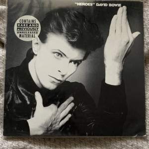 Första press på heroes på vinyl (David Bowie)