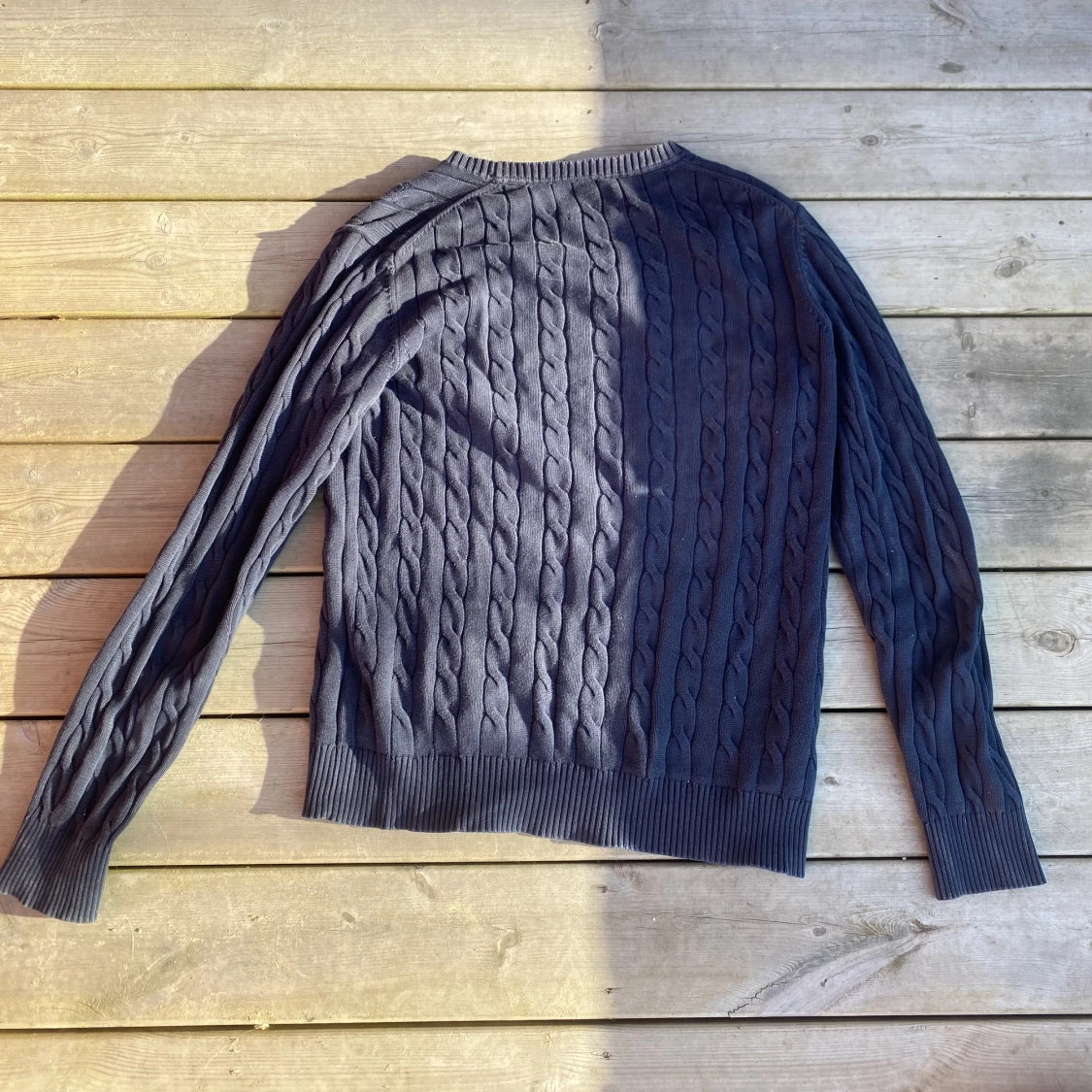 Klassisk GANT ”Cotton Cable” Tröja - 90