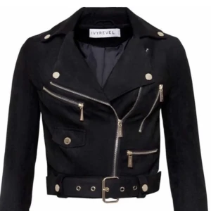Ivy revel suede biker jacket  - Endast använd ett fåtal gånger- som ny! Storlek 38 men passar 34/36 Kan mötas upp runt Ystad/Malmö eller skicka! ☀️