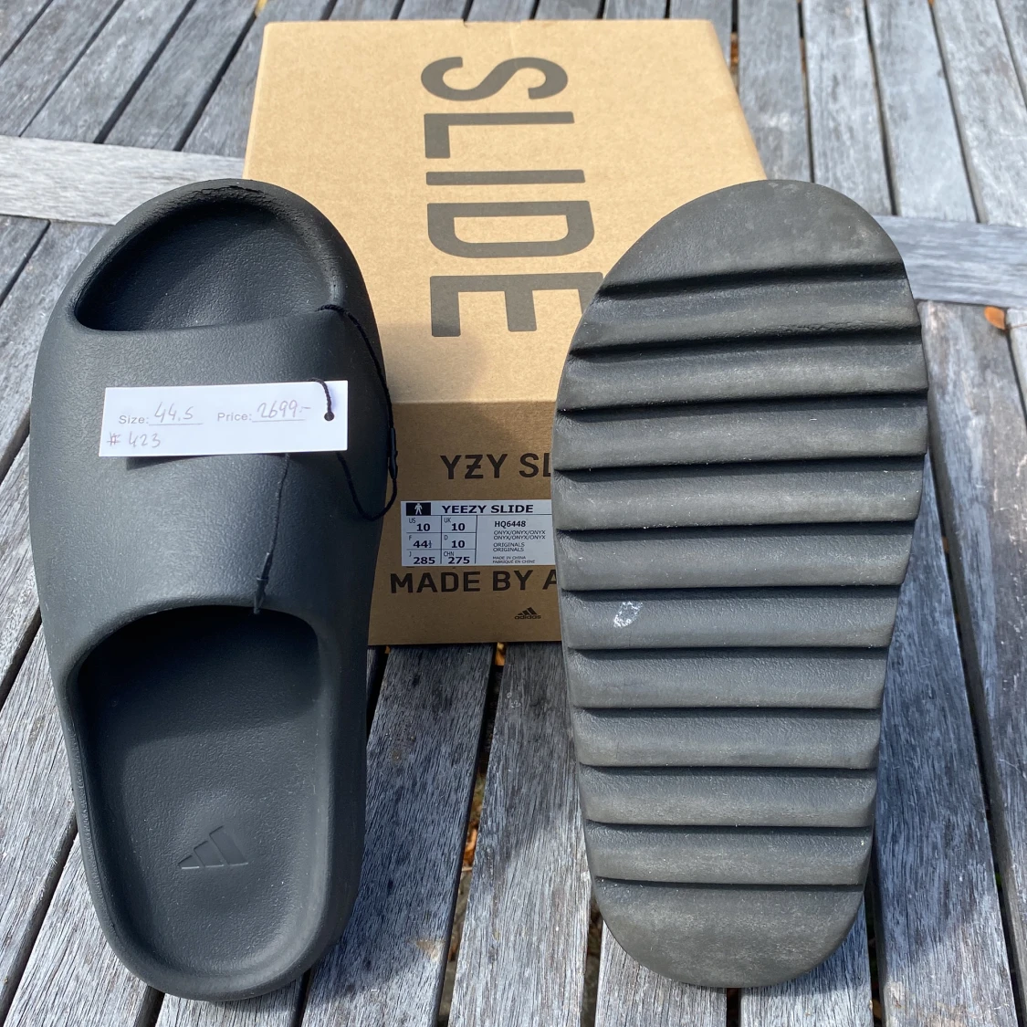 Yeezy Slides Onyx