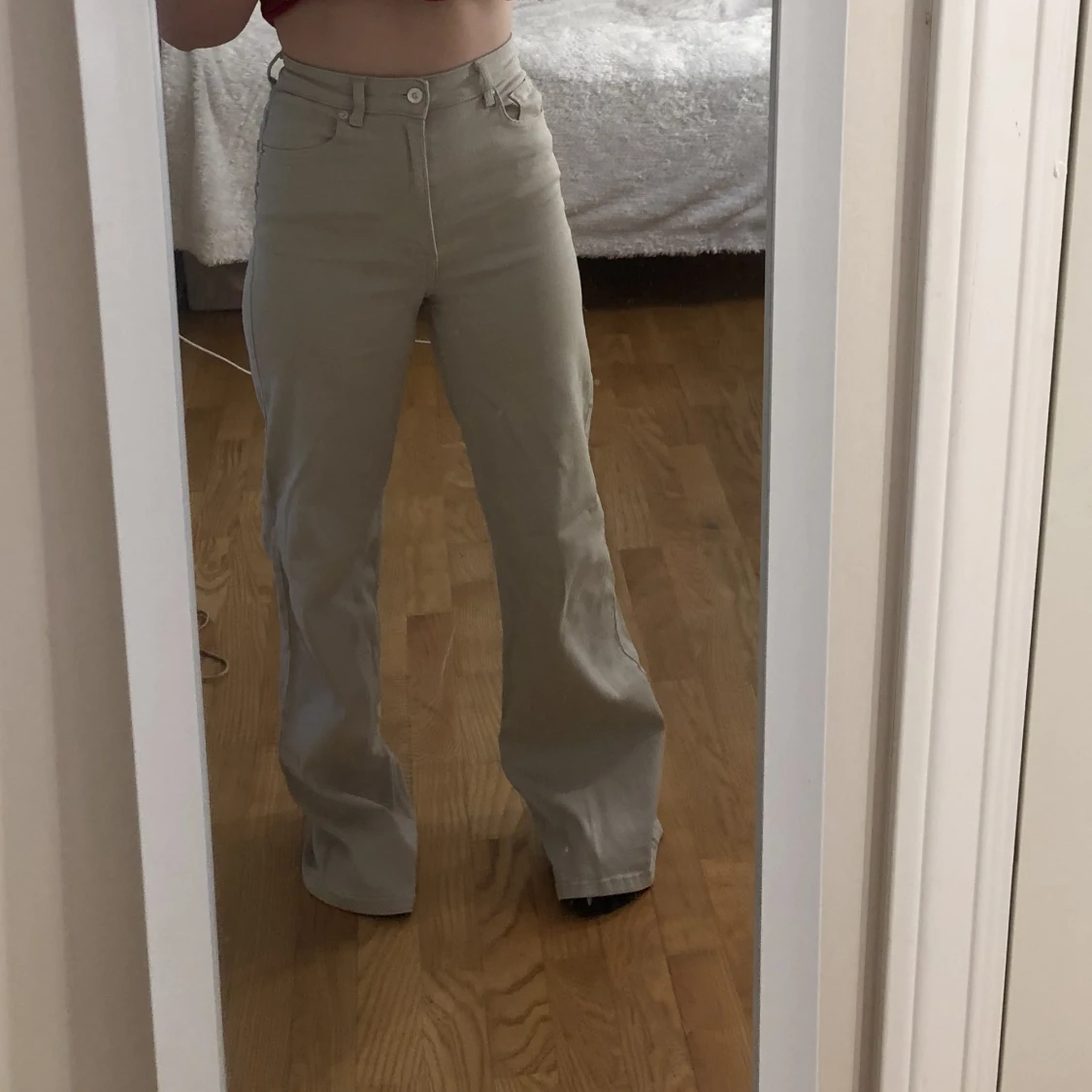 Hög midjade jeans😍