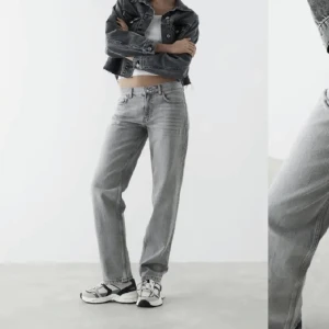 Gina lowwaist jeans  - Jättesnygga grå jeans från Gina men som tyvärr blivit för små för mig. Storlek 32. Skiv gärna om du har frågor eller vill ha fler bilder 💞