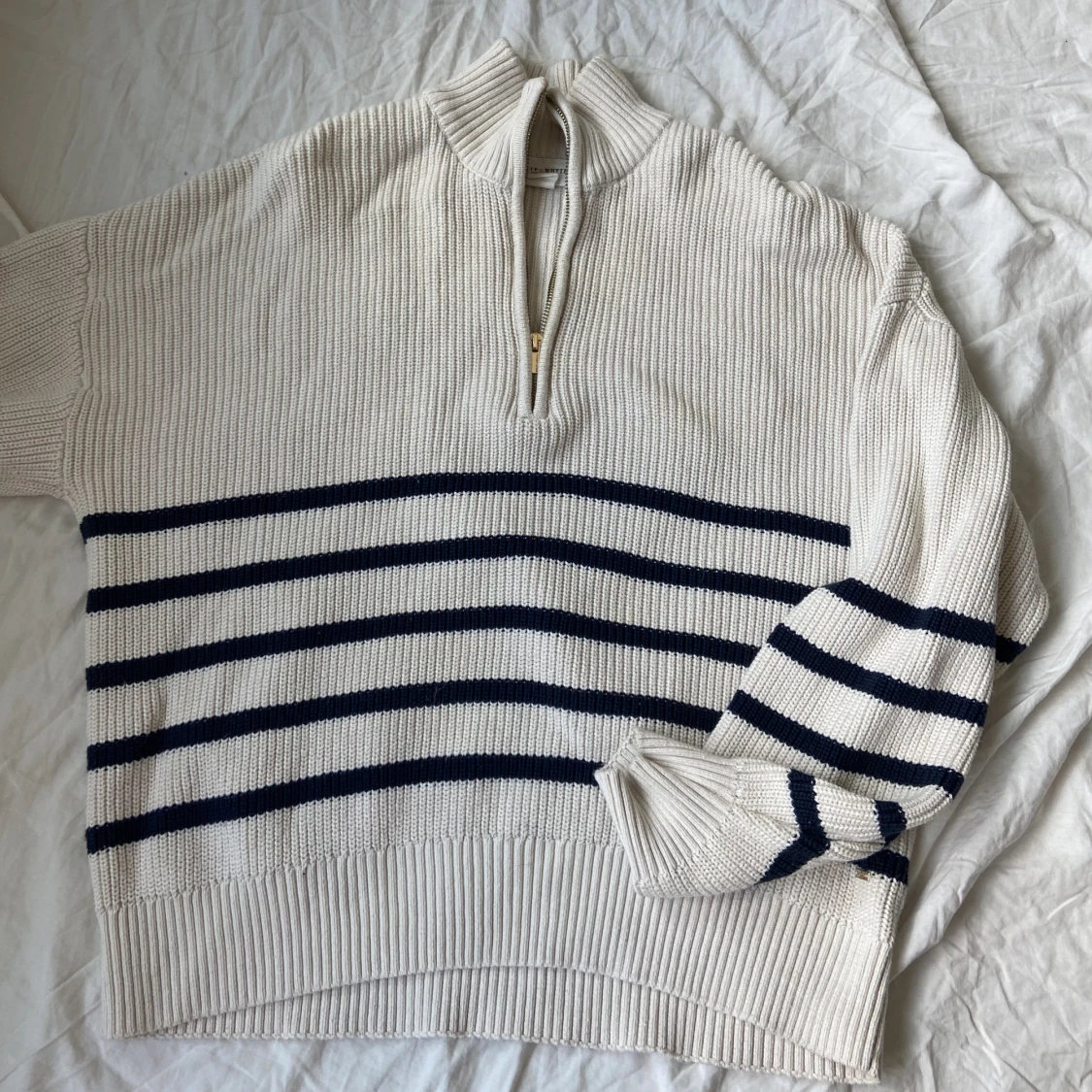 Ribbstickad sommartröja - 90