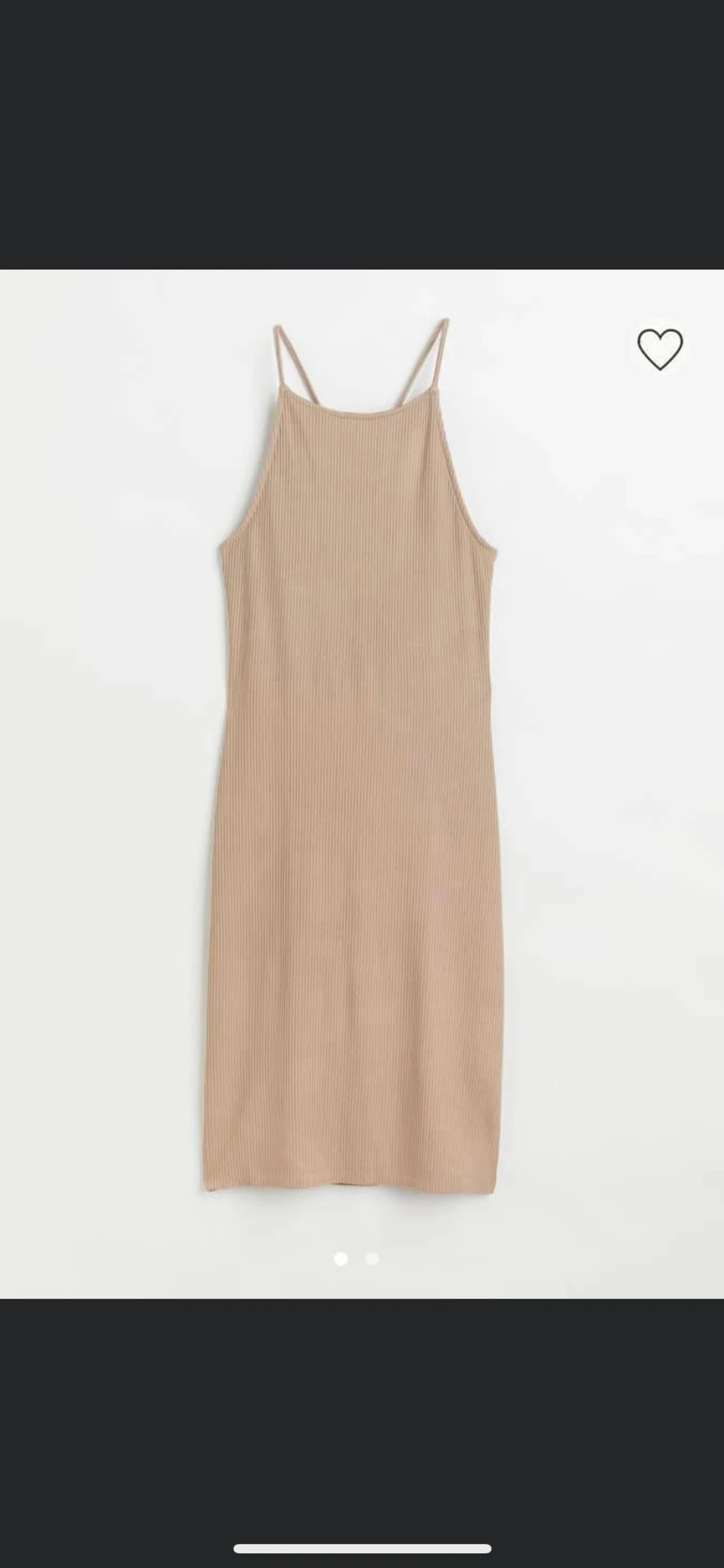 Klänning med öppen rygg