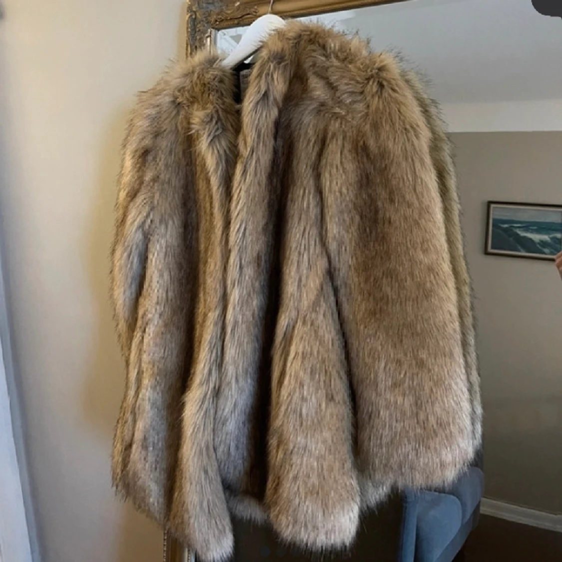 Fuskpäls jacka