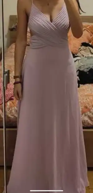 Fest rosa klänning, helt nytt 