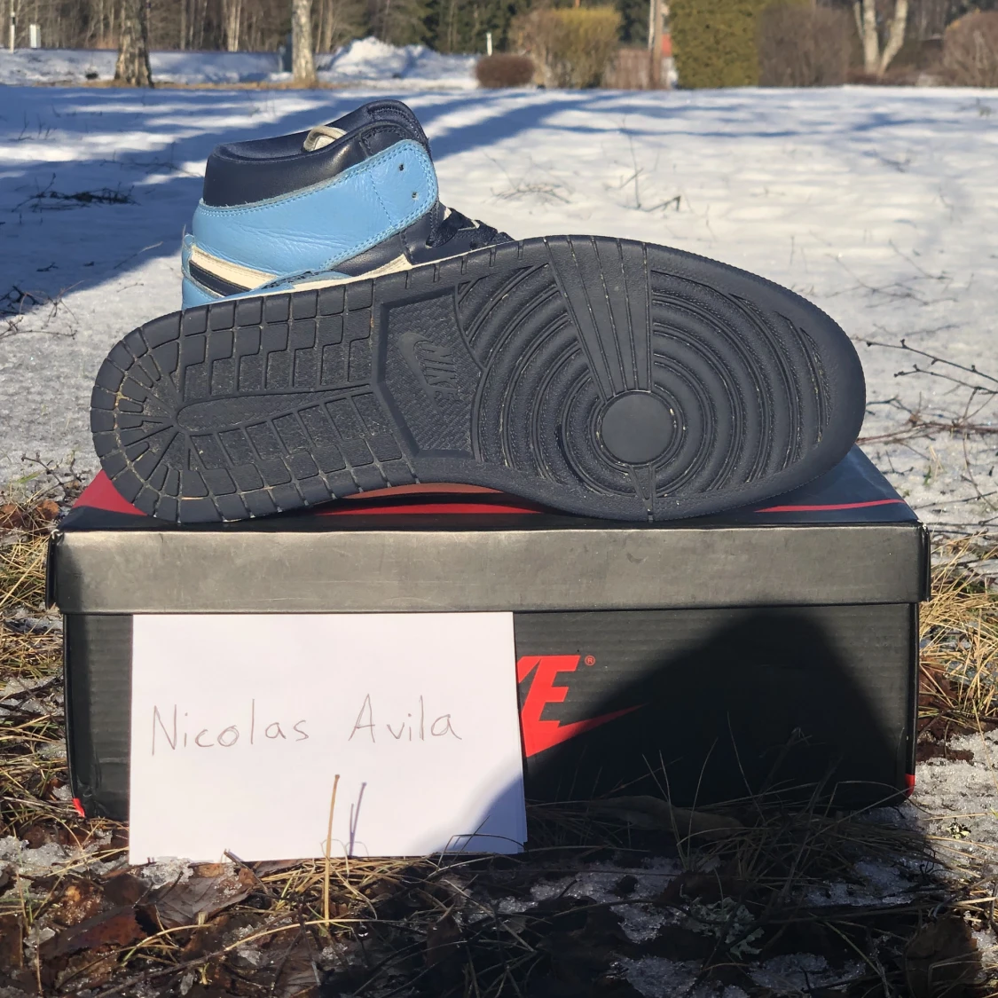 Jordan 1 High Obsidian - 90