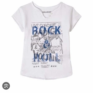 Zadig t shirt - Säljer vit zadig & Voltaire t shirt med blått tryck. Säljer för att den ej kommer till användning, bra skick endast använd ca 5 ggr. Pris kan diskuteras!! De är barn stl men passar mig som har xs/s