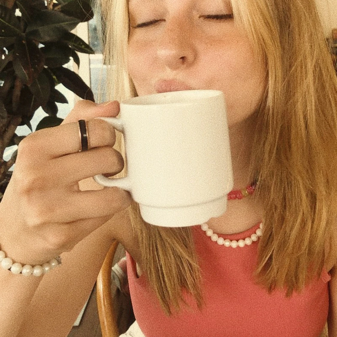 Halsband och armband handgjorda  - 90