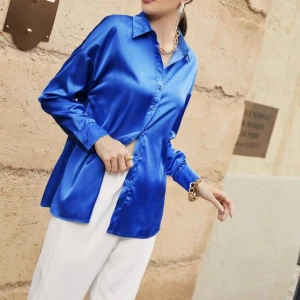 Blå skjorta - Använd en gång under en konsert 2022🫶🏼🤍