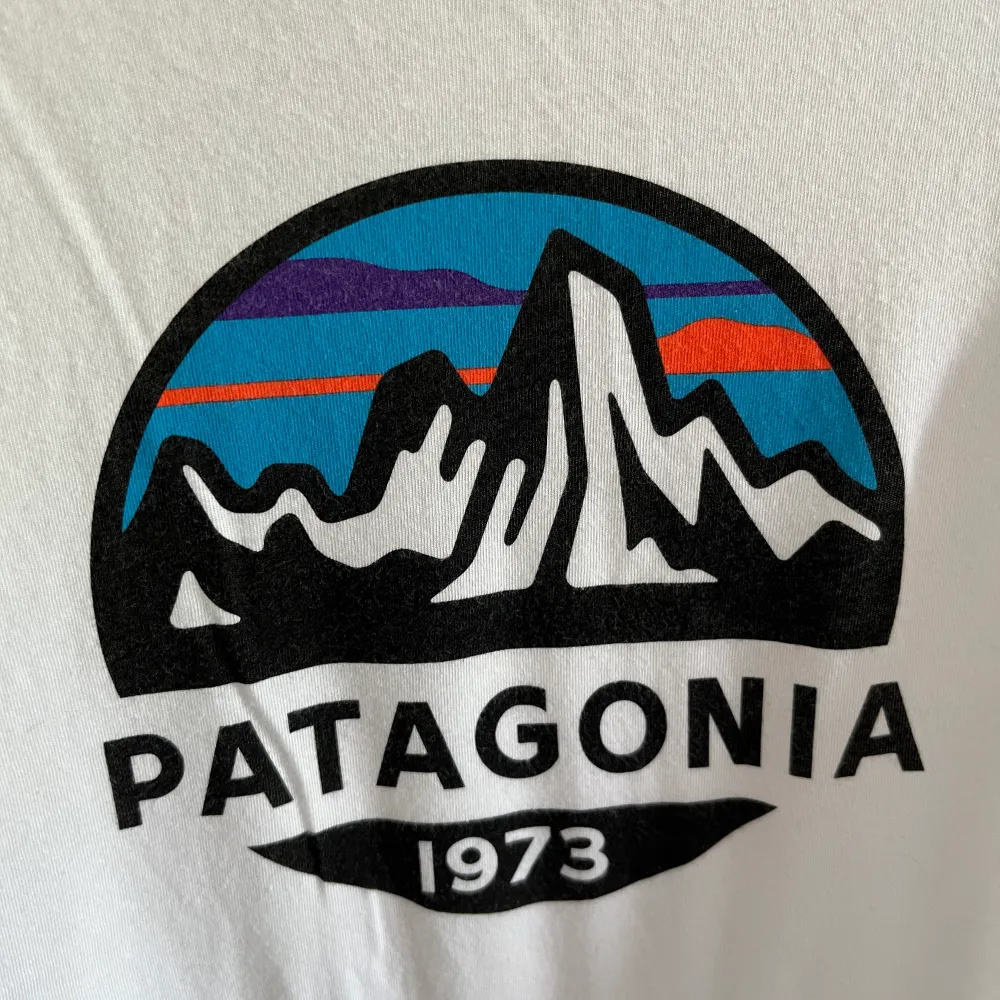 Patagonia T-shirt i använt men bra skick!  Passform slim fit. T-shirts.