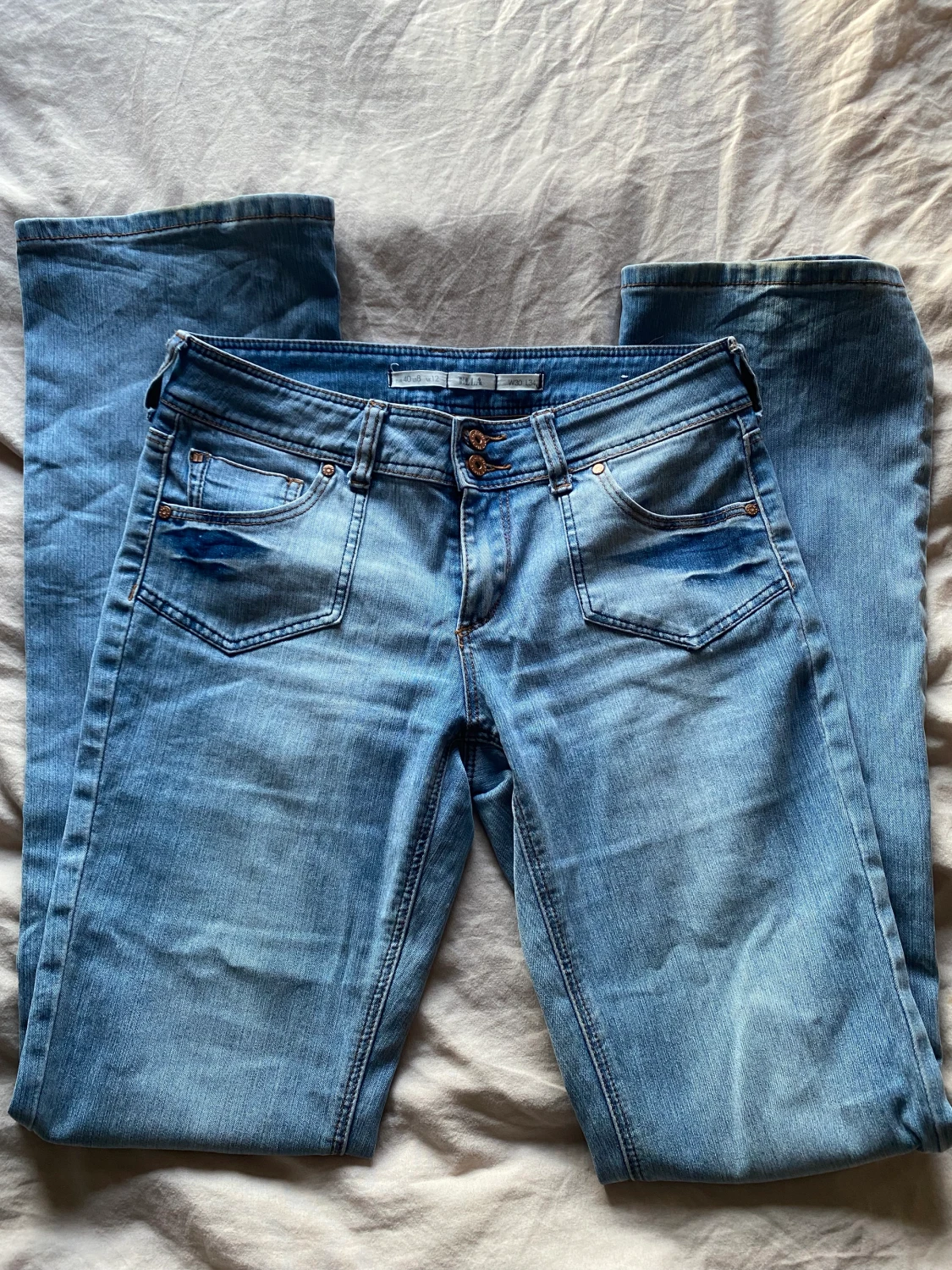 Lågmidjade jeans