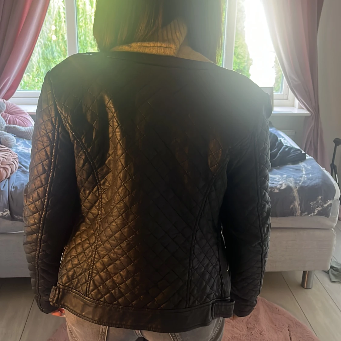 Läder jacka från Yu & me paris - 90