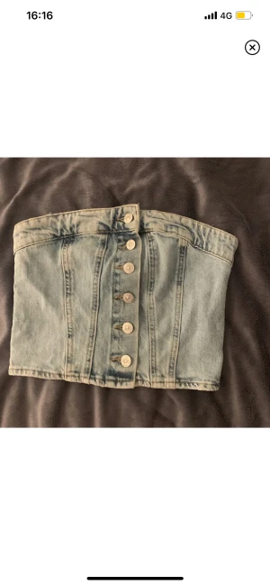 jeanse topp - har aldrig använt den så fin