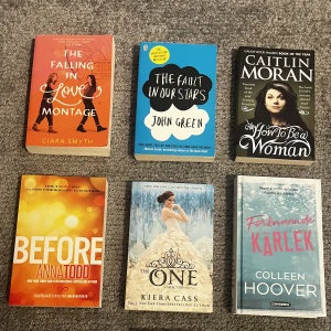 Böcker - Diverse böcker som inte får plats i min bokhylla, säljer dem för 20kr/st men vid köp av flera kan pris diskuteras