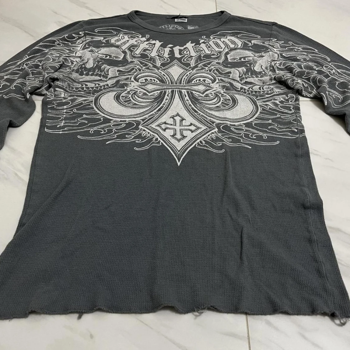 AFFLICTION LÅNGÄRMAD TRÖJA - 90