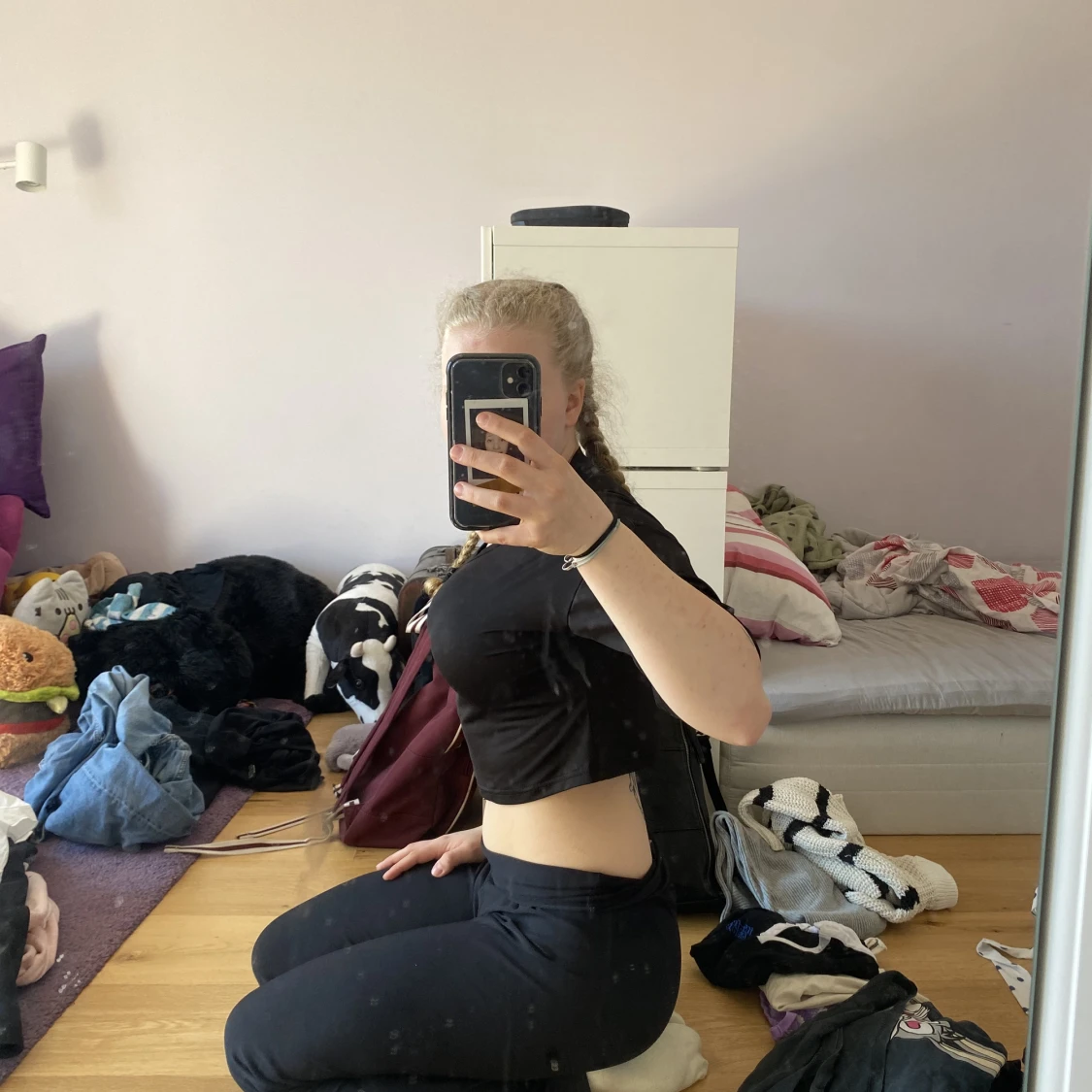 Svart tränings tröja - 90