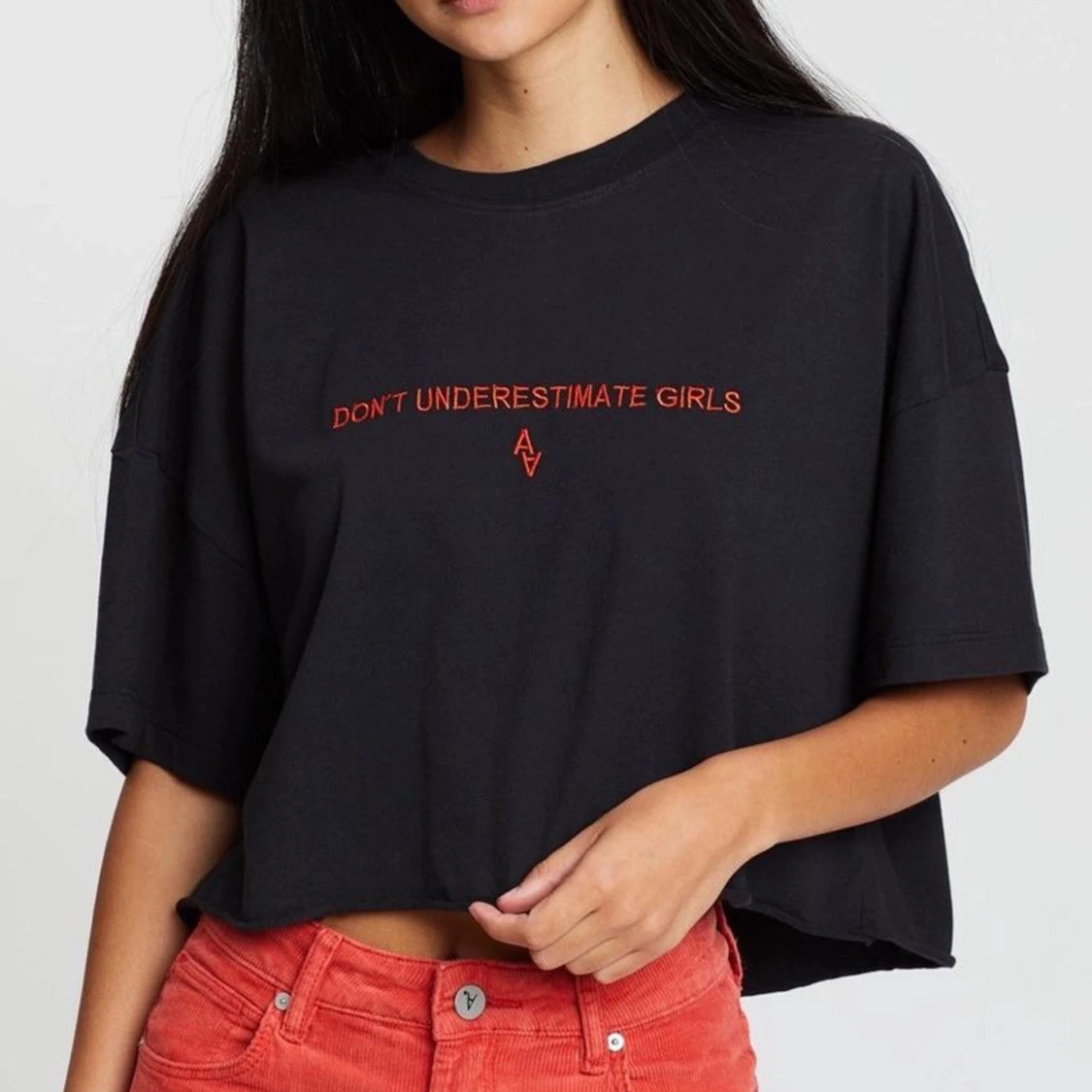 ABRAND JEANS croptee  - 91