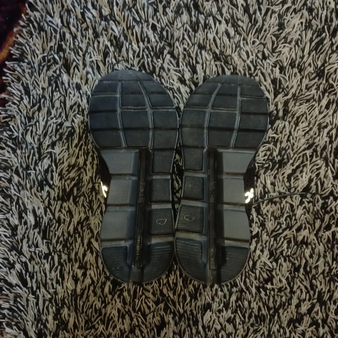 Qc skor svart fin skick Jag använde den en gång efter att jag fick ont ​​i tån - 91