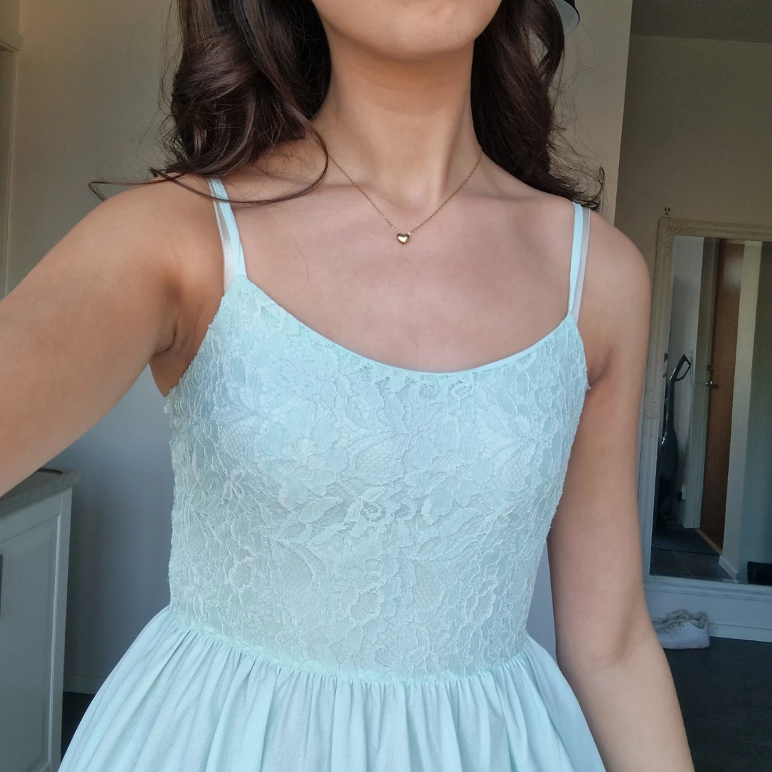 Mintgrön klänning - 91