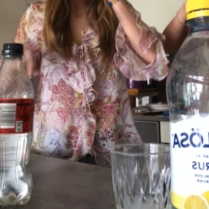 Blommig blus  - Blommig blus från zara.