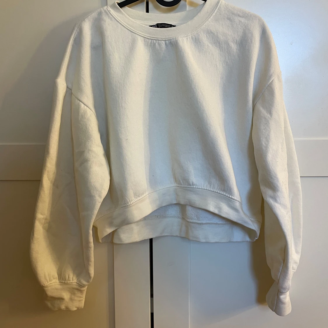 Vit sweatshirt