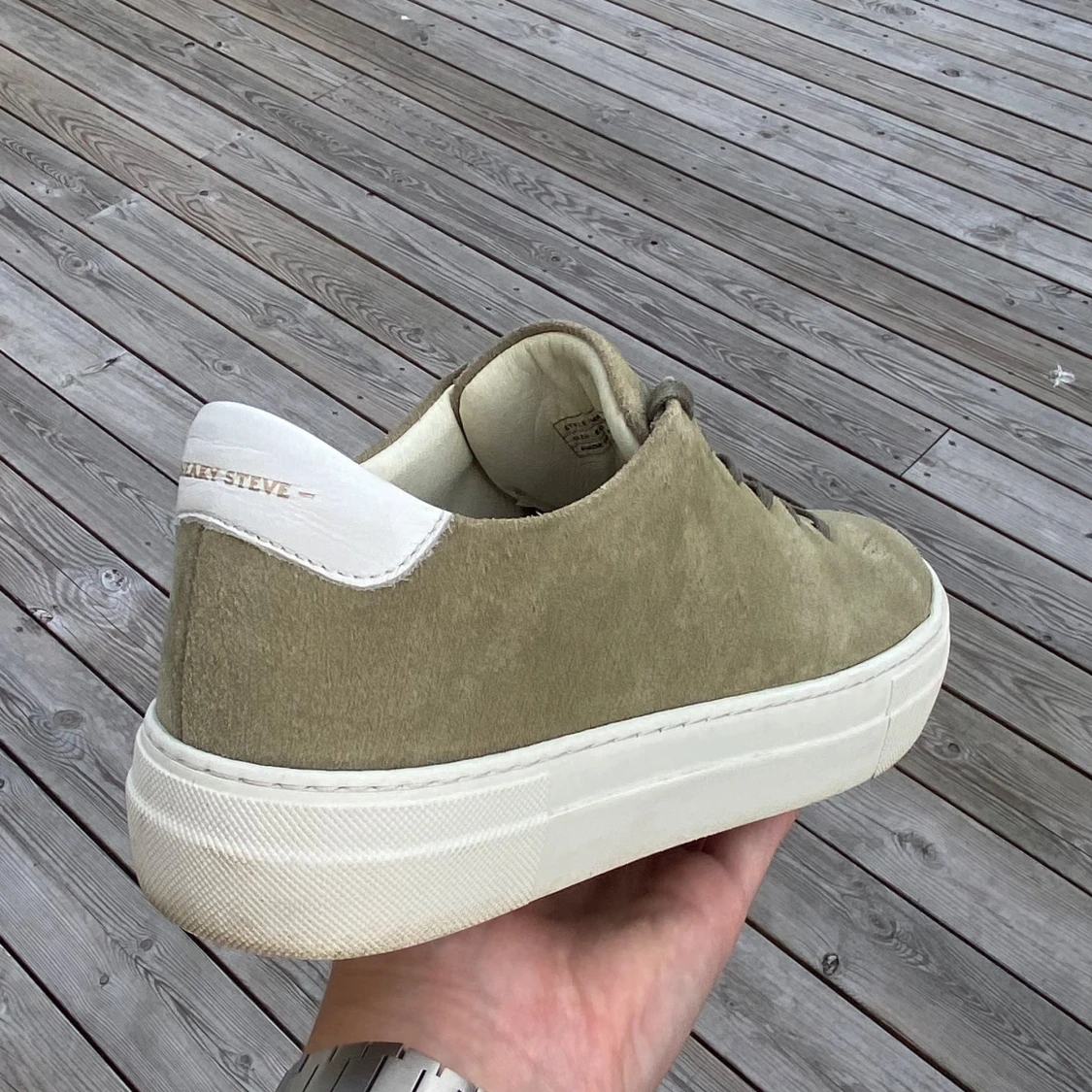 Gröna Sneaky Steve skor - 92