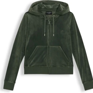 Mörk grön juicy couture kofta  - Mörk grön juicy couture kofta knappt andvänd bra skick inga skador   Kan diskutera priset vid snabb