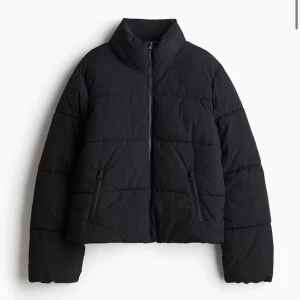 puffer jacket - Säljer min svarta puffer jacket från hm eftersom det inte kommer till användning längre. Jackan är kort!