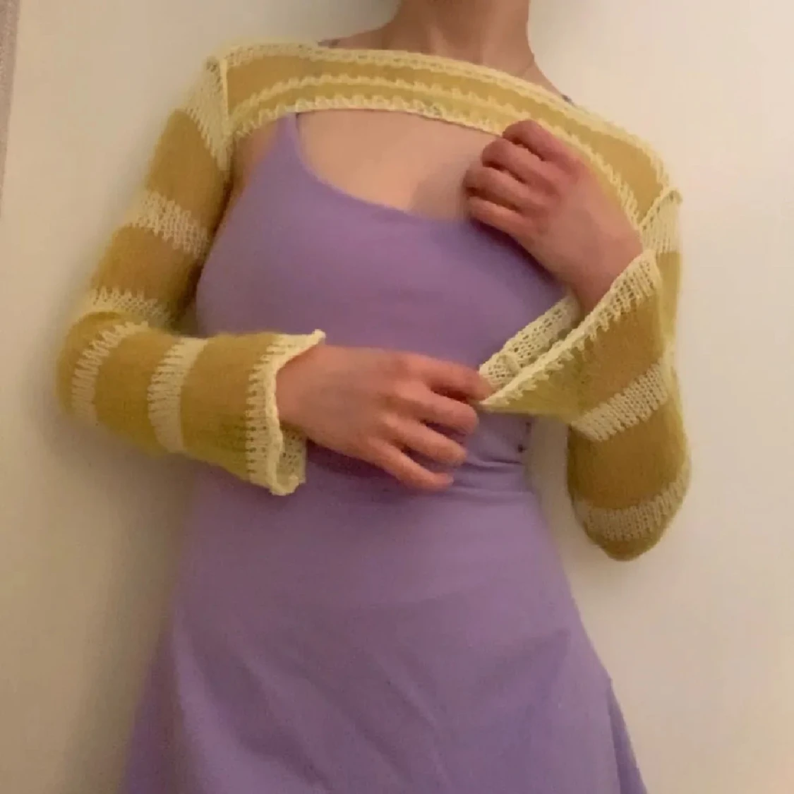 slowfashion stickad sleeves  - 90