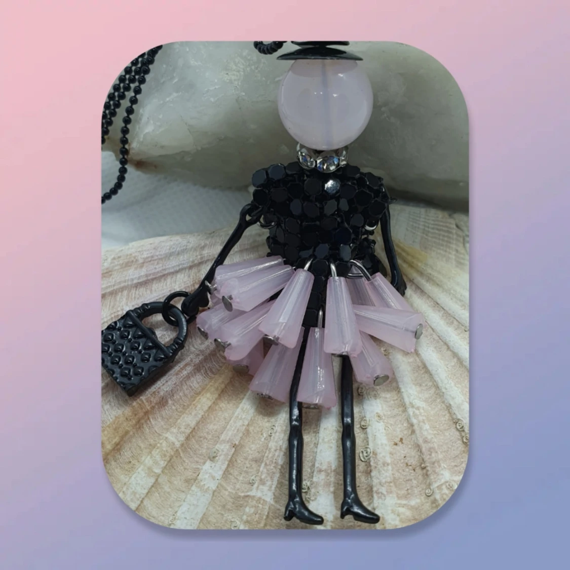 Läckert halsband - docka - 3