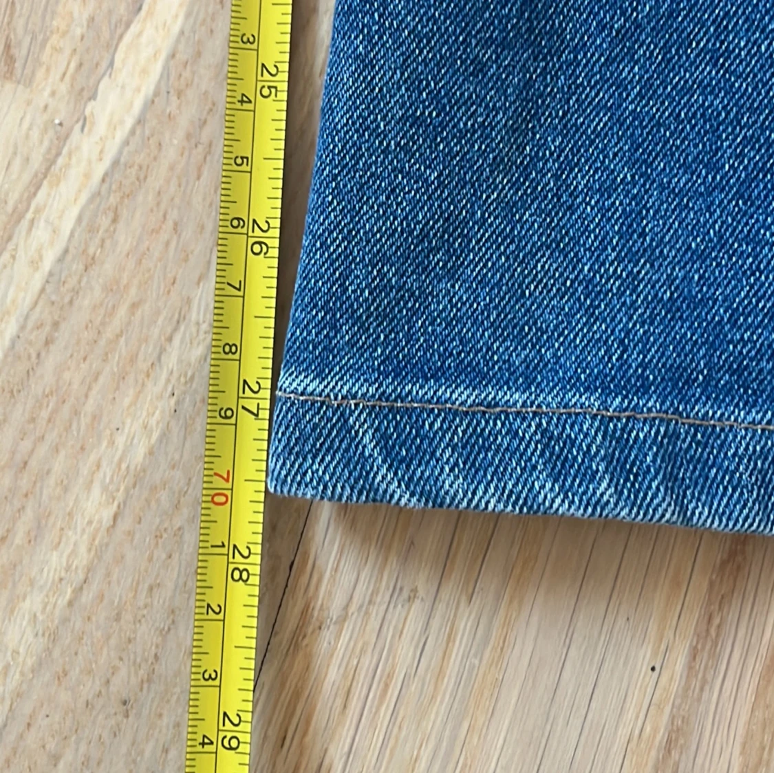 Blå bootcut jeans från Levi's - 3