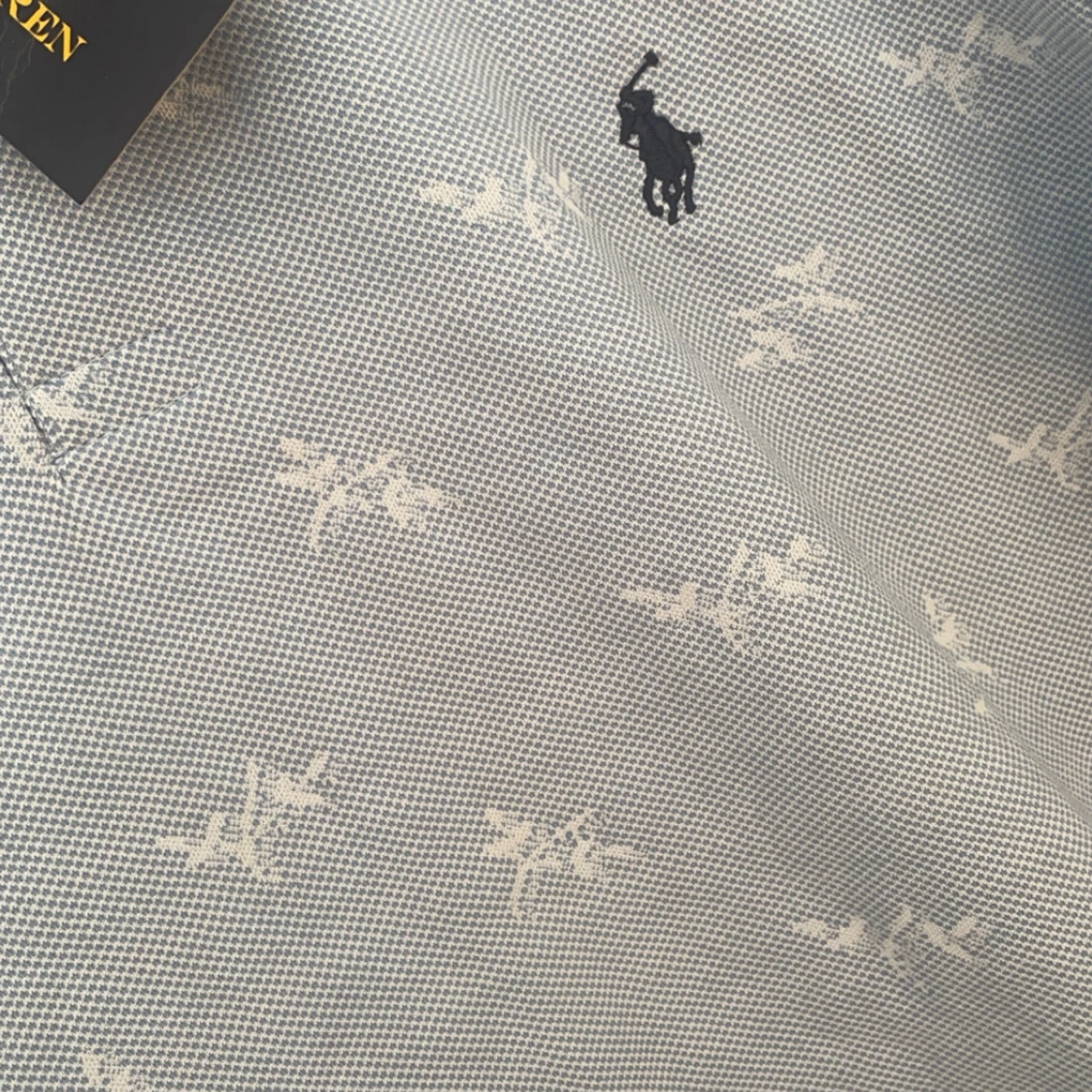 Blå pikétröja från Ralph Lauren - 3