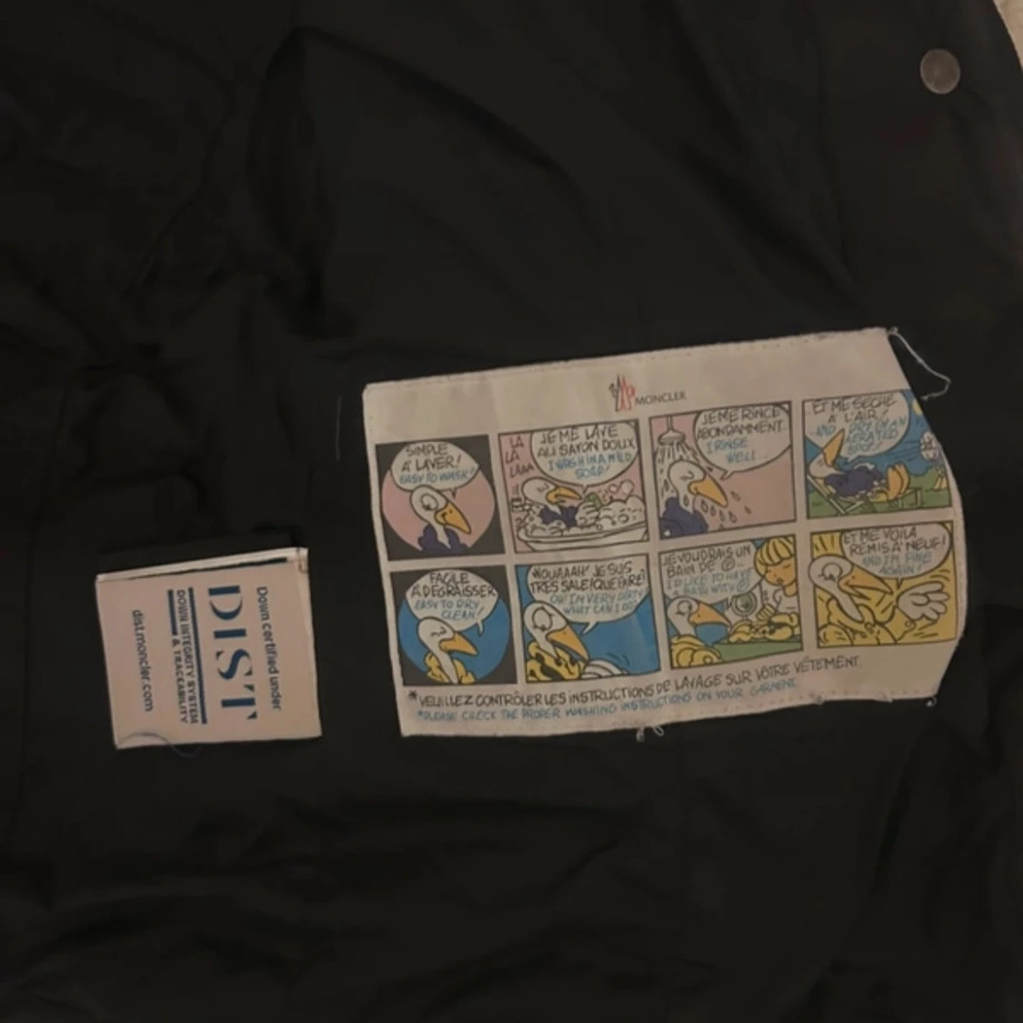 Svart dunjacka från Moncler - 3