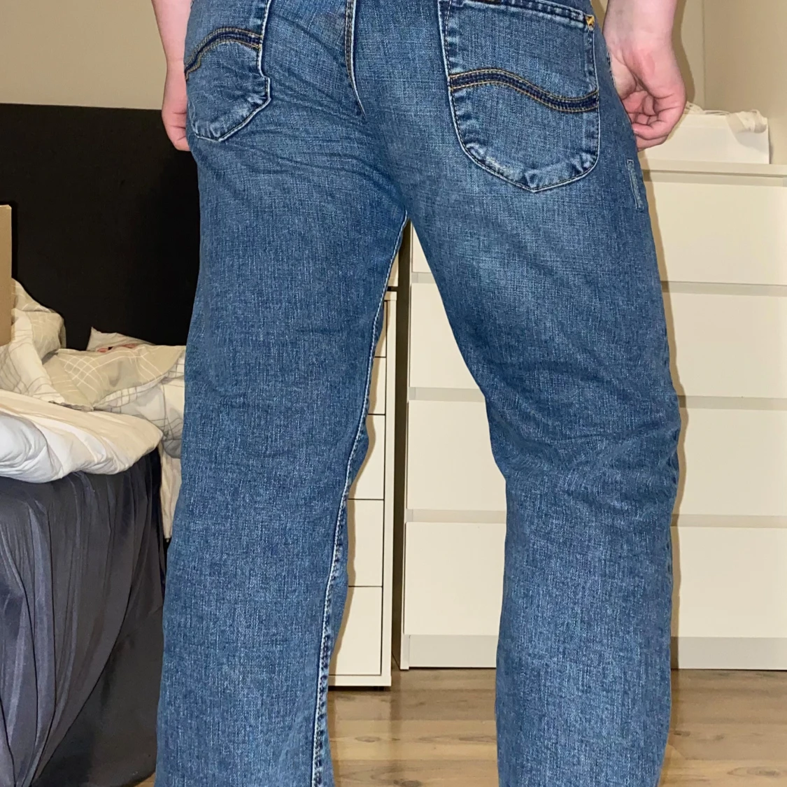 Blå jeans från Lee - 1