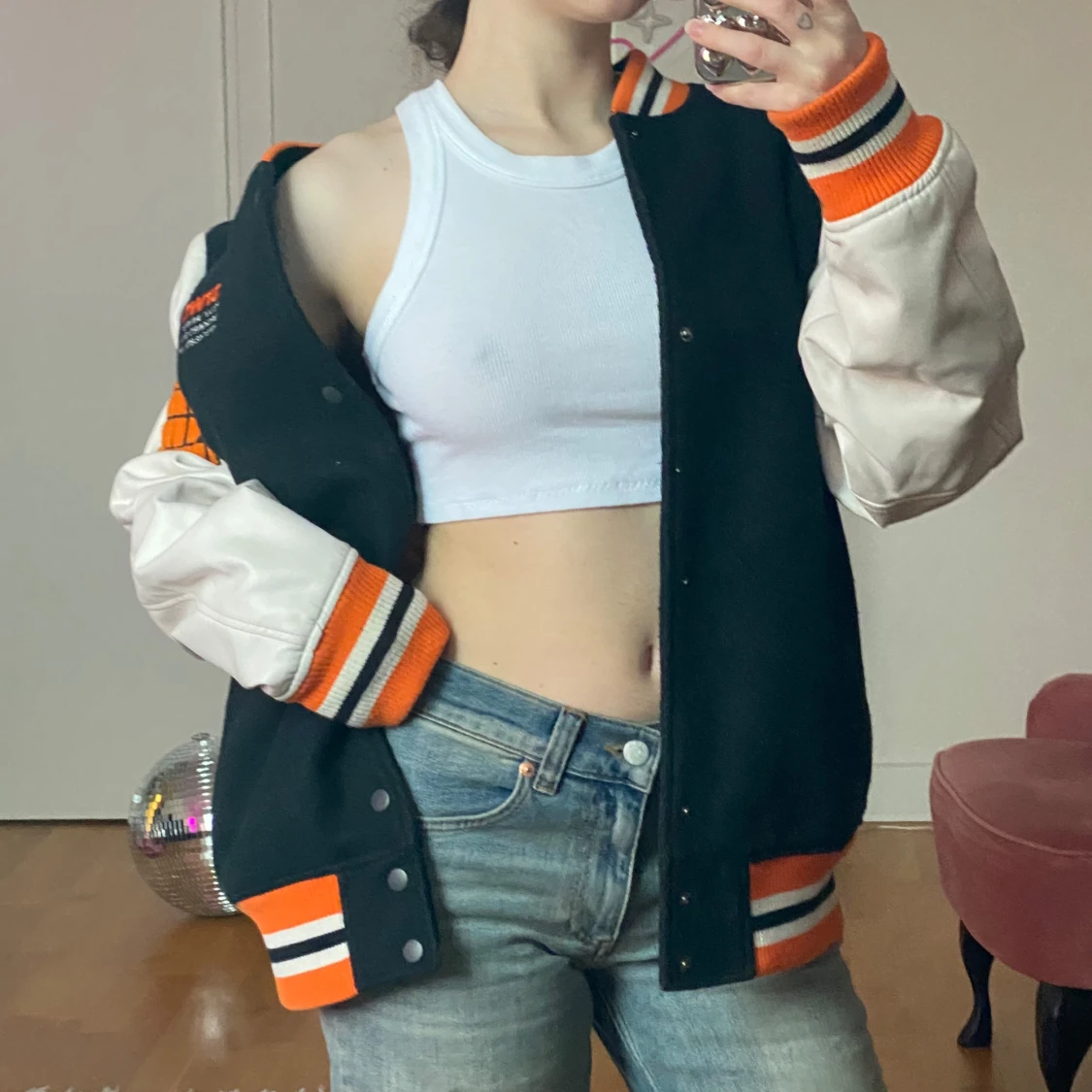 Varsity jacka från pull & bear - 3