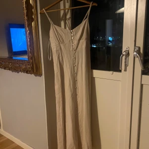 Linneklänning från Monteau Los Angeles - Säljer en linneklänning från Monteau Los Angeles (köpt i USA)  i storlek medium. Den är endast använd en gång och i nyskick. Perfekt för sommaren eller festliga tillfällen. 	•	Storlek: Medium 	•	Skick: Nästan ny, använd en gång 	•	Pris: 350 	•	Hämtas själv eller skickas mot fraktkostnad  Hör av dig om du är intresserad!