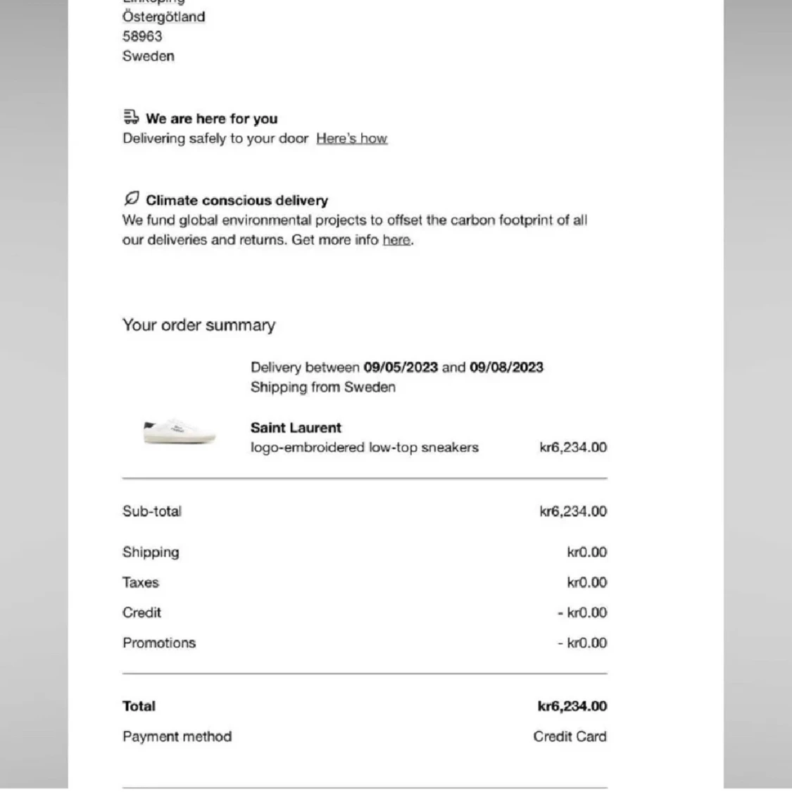 Vita sneakers från Saint Laurent - 93