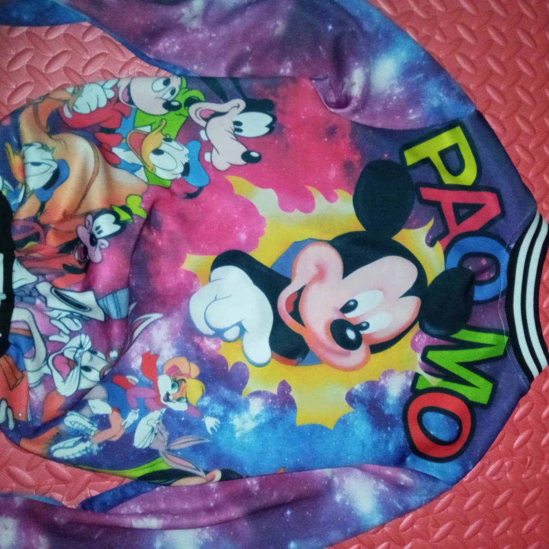 Färgglad bomberjacka med Disney-motiv - 93