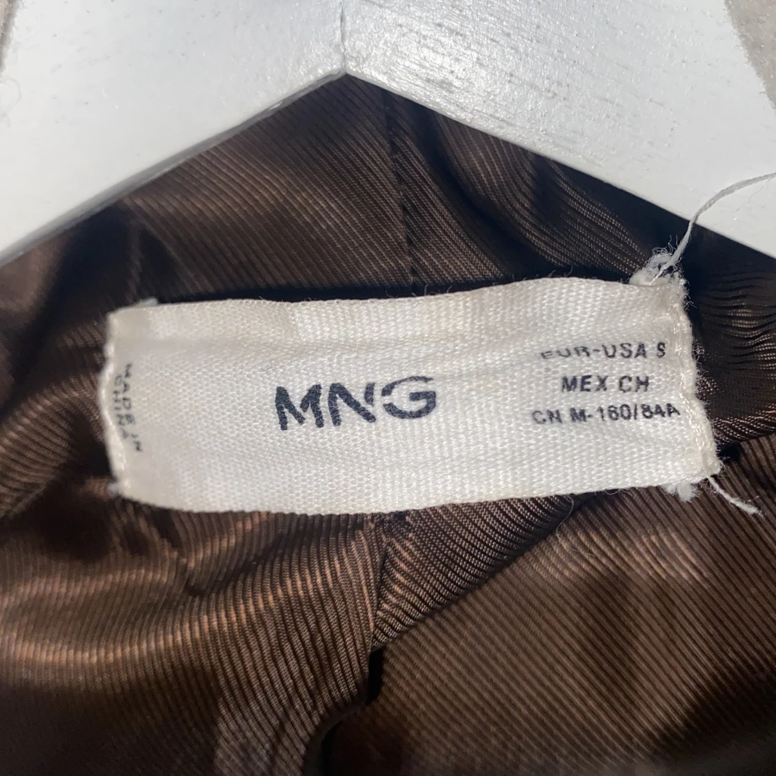 Beige kappa från MNG - 90