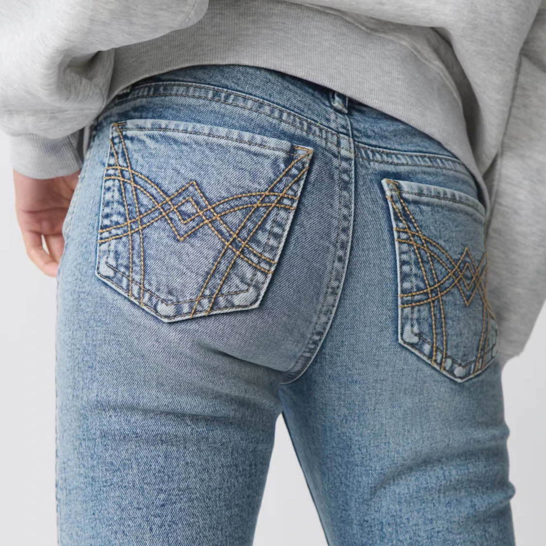 Twisted bootcut jeans  - 90